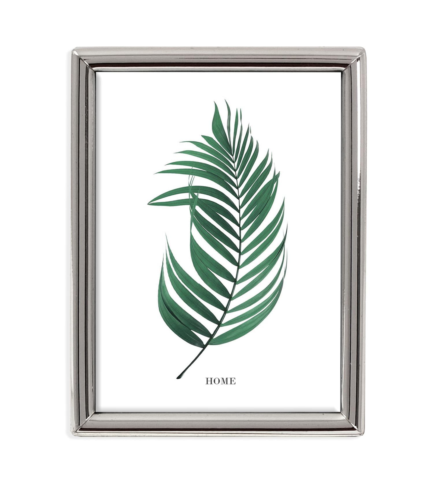 Inov8 Framing Tarnish Resistant Silver Plated Picture Frame - Thin Edge Design for 2.5x3.5 Inch (6.5 x 9cm) Photo