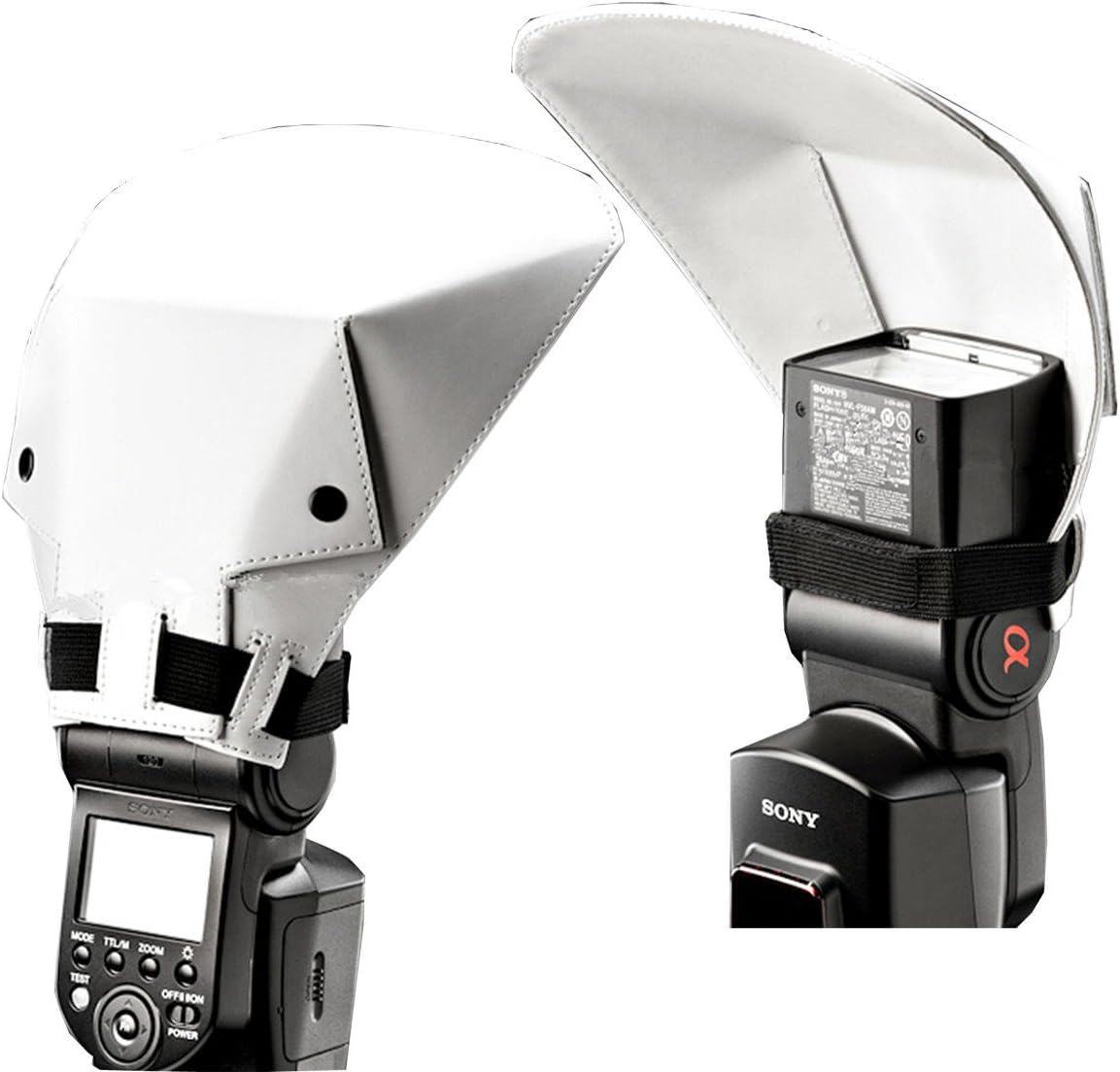 SHOPEE Universal Flash Bounce Reflector Diffuser for Canon Nikon Pentax Sony