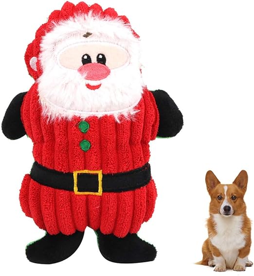 Heitign Jouets Pour Animaux De Compagnie En Peluche Chien Son Jouet Renne Andouiller Macher Jouet Jouet Interactif De Chien Molaire De Chien Jouets De Noel Pour Chien De Petite Et Moyenne Taille