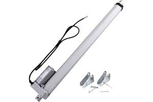 Homend DC12V 16inch Stroke Linear Actuator with Mounting Bracket 900N(225lbs) Maximum Lift 10mm/s for Recliner TV Table Lift Massage Bed Electric Sofa Linear Actuator