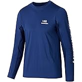 BASSDASH Youth Fishing T Shirts UPF 50+ Long Sleeve Performance UV Protection Tee for Boys Girls