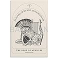 Madeline Miller The Song of Achilles Book Poster3 Canvas Painting Wall Art Poster for Bedroom Living Room Decor 12x18inch(30x45cm) Unframe-style