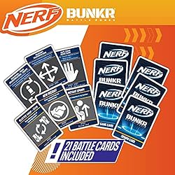 NERF BUNKR BattleZone Switch Gaming Chair and