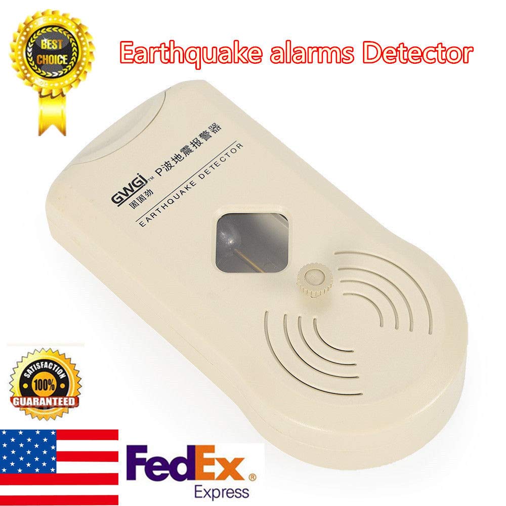 Earthquake Alarm Quake Alarm Detector PWave Get Early Warning Security ...