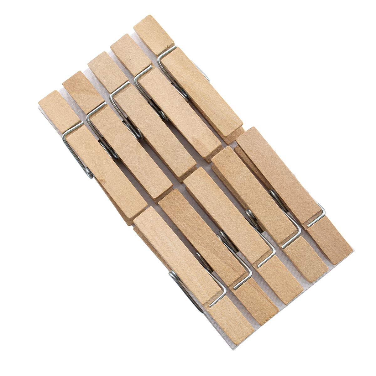 Summer-Ray 30pcs Wooden Pegs/Clothespins Fridge Magnet 60mm Length