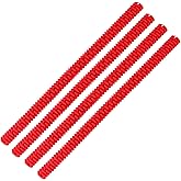 4 Pack Silicone Oven Rack Shields Heat Resistant Silicone Oven Rack Guards Against Burns and Scars Silicone Oven Rack Edge Pr