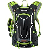 ANMEILU Outdoor Cycling Backpack, 18L, Black