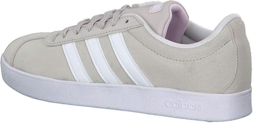 adidas vl 2.0 court women's trainers chalk pearl