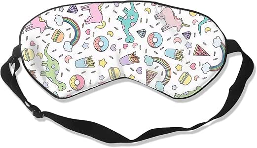 Amazon.com: Dinosaur Sleep Mask Women & Men with Adjustable Straps