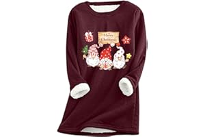 EOPUING Yes Im Still Freezing Me 24/7 Sweatshirt 2023 Winter Thick Warm Sherpa Lined Pullover Crewneck Sweatshirt with Pocket