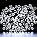 Indoor/Outdoor String Lights with 8 Modes USB Power 39ft 100LED Wire Lights Waterproof Fairy Twinkle Decorative Lights for Party/Christmas/Patio/Home (Cool White Include Power Adapter)…