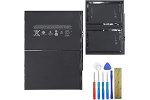 E-YIIVIIL Li-Polymer Replacement Battery A1484 6712-6700 Compatible with Apple iPad Air A1475,A1474,iPad 5, iPad 9.7 A1822,A1823,A1893,A1954 iPad 10.2 A2197, A2198,A2270,A2428