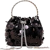 KARRESLY Evening Bag Bling Purse Shimmering Sequins Clutch Purses for Women Wedding Party Cocktail Prom Dinner