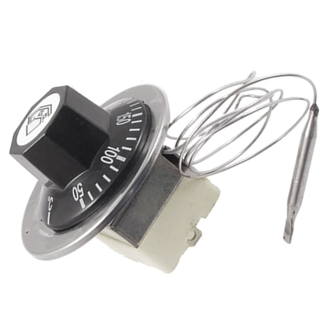Cikuso AC 16A 250V 50 a 300 Grado Celsius 3 pines Termostato capilar NC  para horno electrico Climatización Suministros de construcción  futakuchi-hakata.com