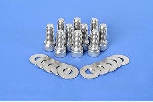Dana 30,35,44 Axle Stainless Steel Differential Cover Bolt Kit by Rukse