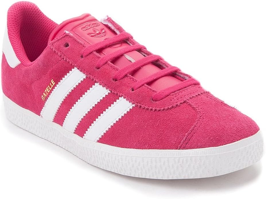 adidas gazelle pink and white