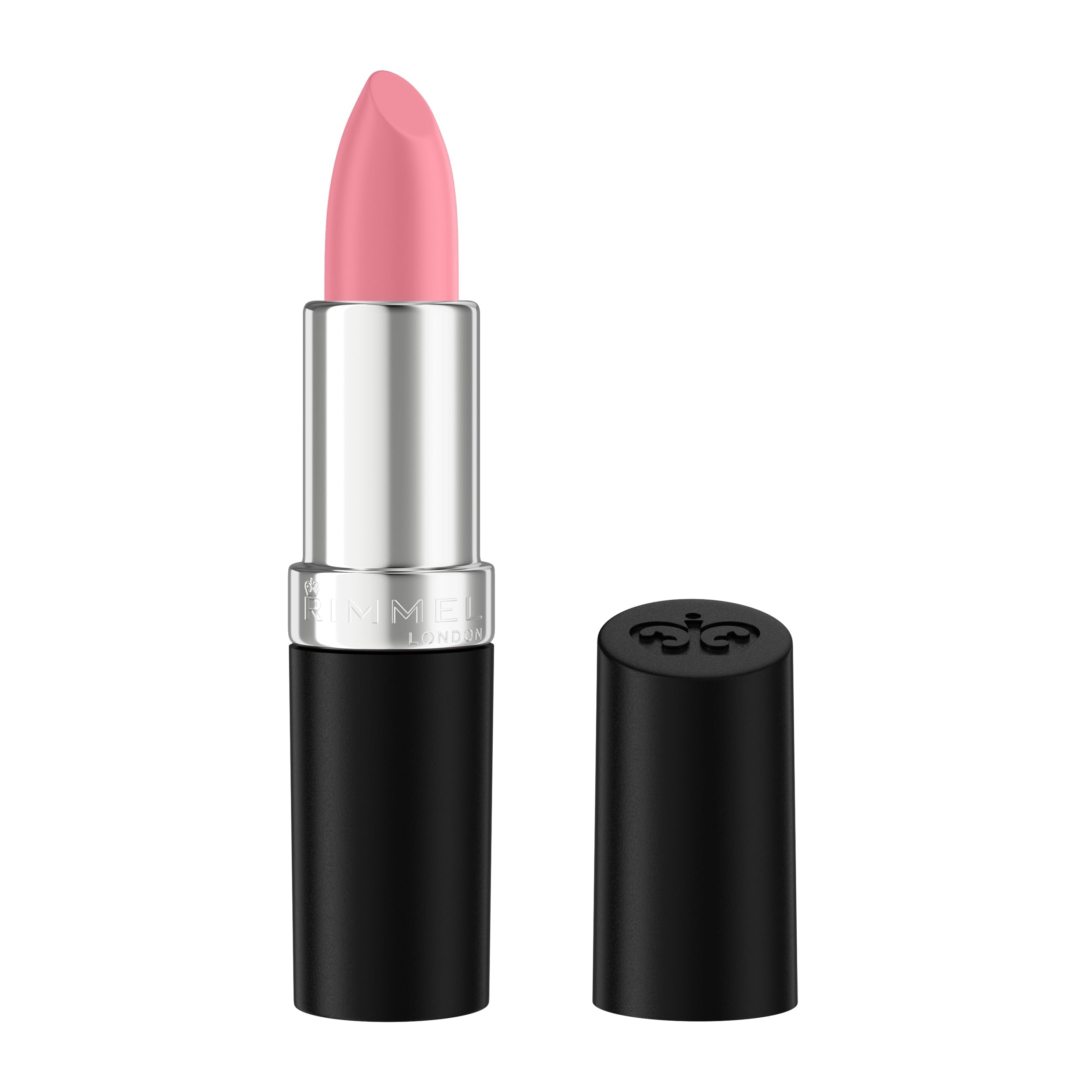Rimmel Lasting Finish Lipstick 006 Pink Blush, Creamy Satin Finish, Long Lasting 8 HR Wear, Comfortable Formula, Rich Pigment
