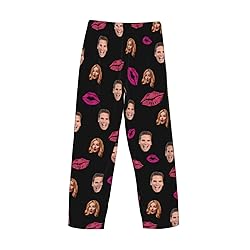 Personalized Custom Pajama Pants For Men With Face