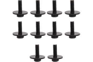 Etfbuy 10pcs Snare Drum Screws DIY Bass Drum Mounting Screws Replacement Drummer Screws Accessory M5x16mm