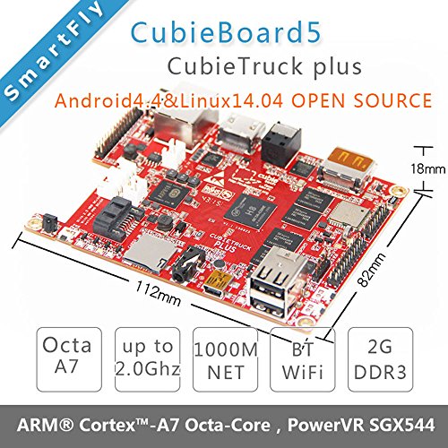cubieboard 5 cubietruck plus CB5 Development Board Android Linux demo board with HDMI DP Display H8 ARM Cortex-A7 octa core