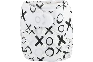 SIGZAGOR Baby Pocket Cloth Diaper Nappy Hook and Loop (XOXO)