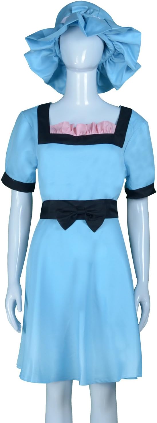 HOLRAN Steins Gate Cosplay Shiina Mayuri Costume Dress Halloween Uniform