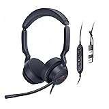 Yealink UH44 Teams Certified USB Wired Headset with