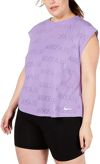 purple nike air shirt