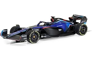 Scalextric Williams FW44#23 Duracell Alexander Albon Formula One 2022 1:32 Slot Race Car C4425, Blue & Black
