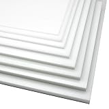 BuyPlastic Natural White HDPE Plastic Sheet 1