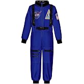 Costumerry Astronaut Costume for Kids Space Pilot Toddler Boys Birthday Halloween Costumes