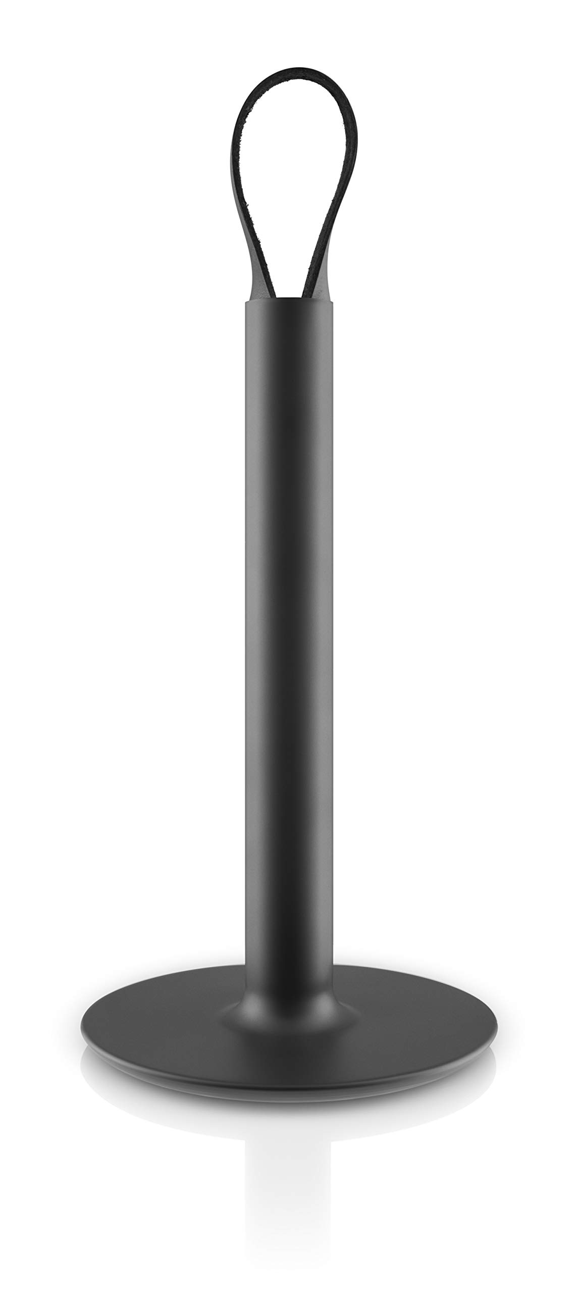 EVA SOLO Kitchen Roll Holder Black Elegant Scandinavian Design Black, H x Ø 23,4x13,4cm