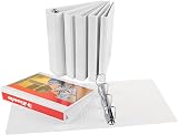 Esselte A4 Essentials Presentation Binder White 3 cm Spine PP view 5