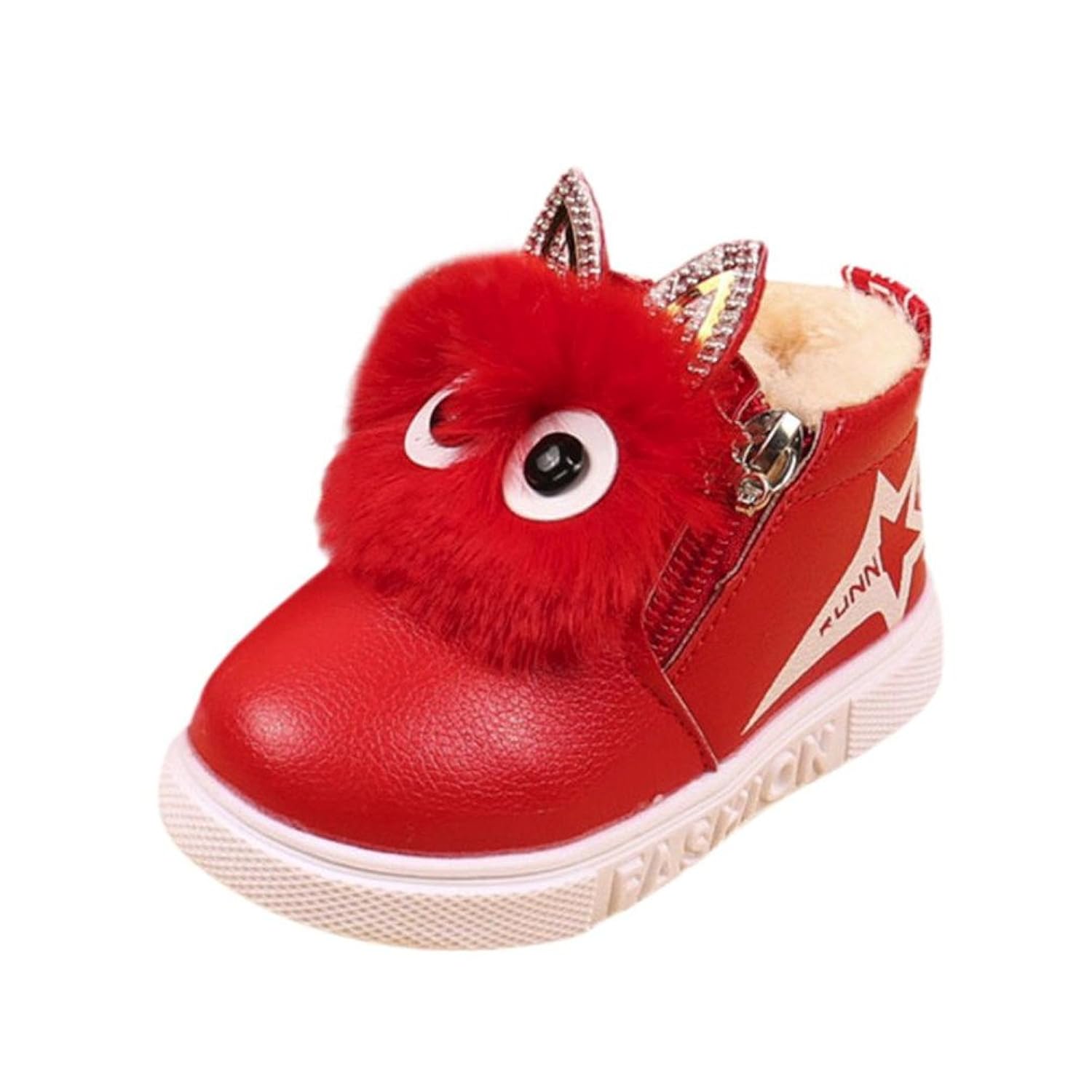 HCFKJ NiñOs Moda Chicos NiñAs Sneaker Botas NiñOs CáLidos Zapatos Casuales Bebé