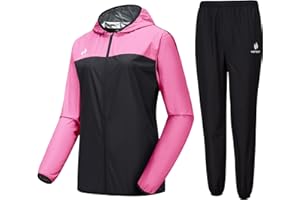 HOTSUIT Sauna Suit for Women Sweat Suits Gym Workout Exercise Sauna Jacket Pant Full Body