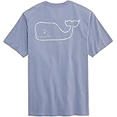 Vineyard Vines Mens Short-Sleeve Vintage Whale Pocket Tee