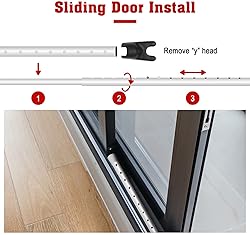 SECURITYMAN 2-in-1 Door Security Bar & Sliding