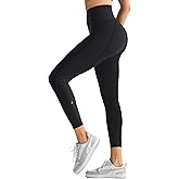 Orolay High Compression Leggings for Women, 7/8 Length Sculpting Workout Yoga Pants, Squat Proof Support Leggings