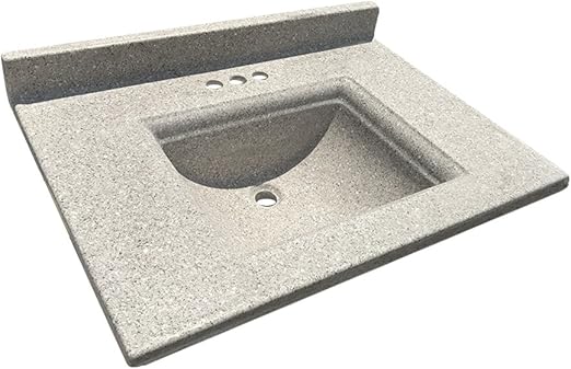 Amazon Com Latte Matte 22x31 Cultured Granite Camila Vanity