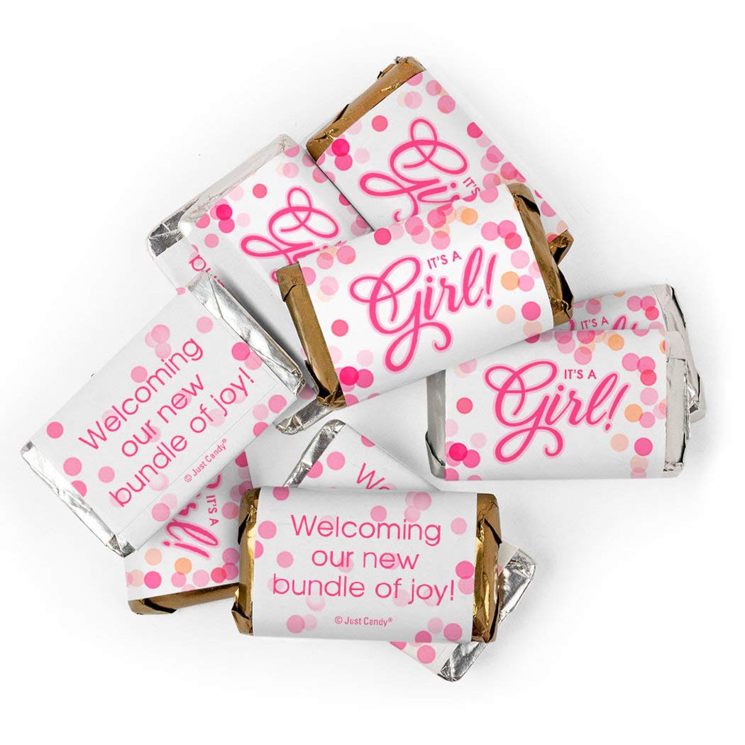 hershey bars for girl baby shower