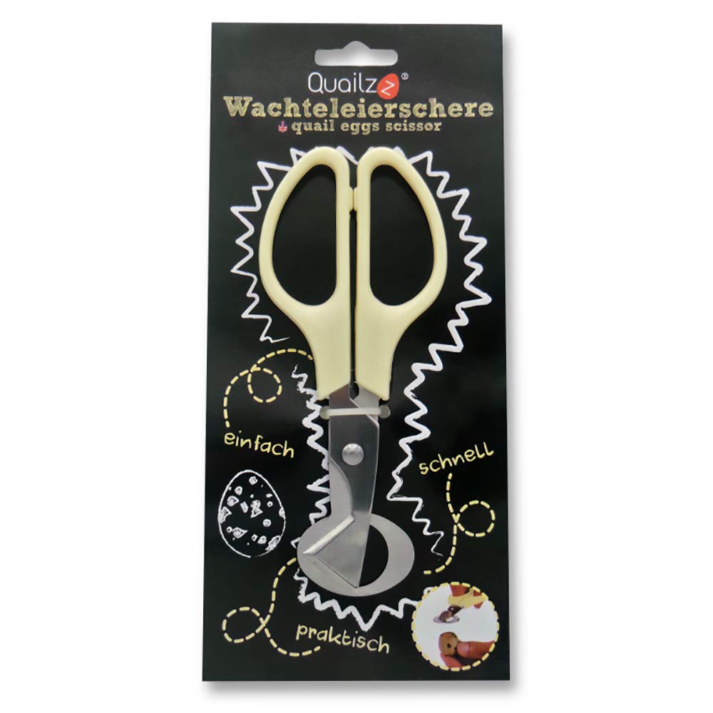 Quailzz Pina Colada Quail Egg Scissors Pastel – Ideal for Opening Quail Eggs