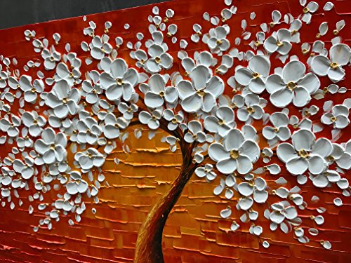 baccow - 2448 100% Hand painted 3D Paintings Abstract Artwork Landscape Oil Painting Wall Art For Living Room Bedroom