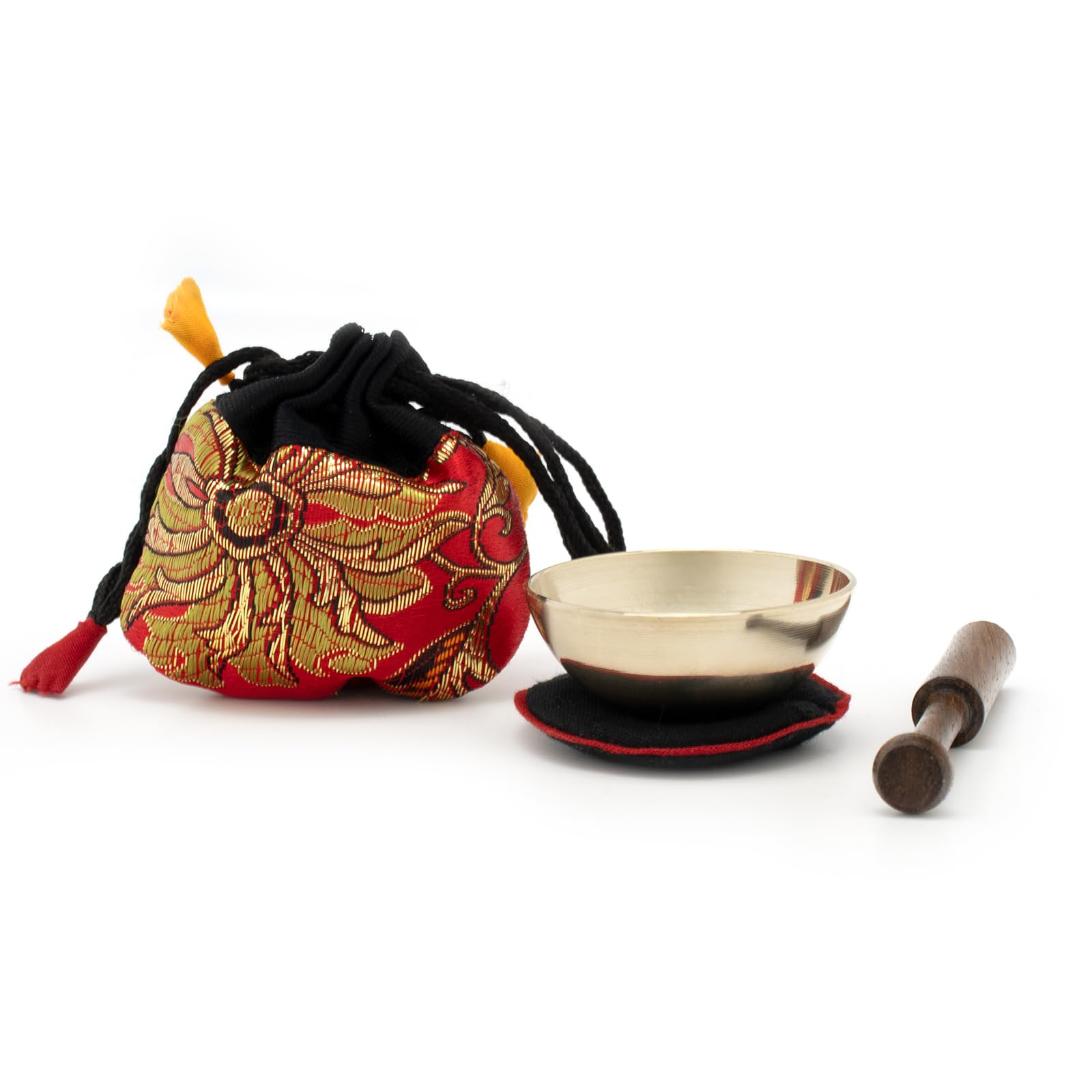 5086 Singing Bowl Set in Red Bag