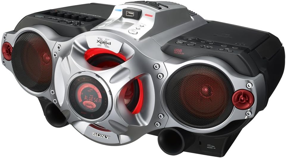 Sony CFDRG 880CP Ghettoblaster Sony XPLOD Portable AM/FM Radio CD