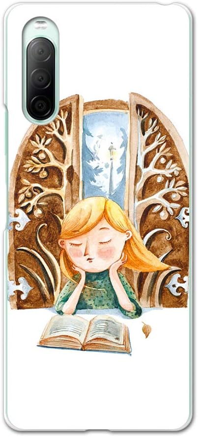 Amazon Co Jp Igcase Xperia 10 Ii So 41a 専用ハードケース Sov43 So41a 共通対応 スマホカバー カバー ケース Pc ハードケース 女の子 イラスト 窓 家電 カメラ