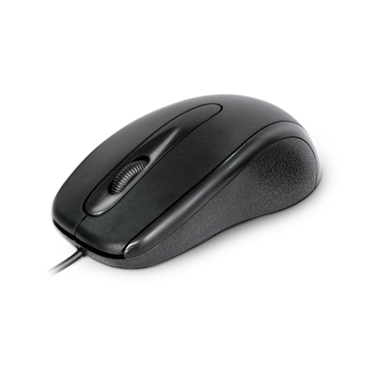 Compoint Wired USB 2.0 Computer Mouse - Ambidextrous Optical Wired Mice for Laptop, Computer, Macbook, Gaming, Working - 2.4Ghz Small Silent Black 1000 DPI Mouse with 3-Buttons and Scroll Wheel