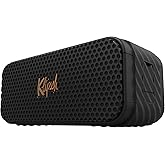 Klipsch Nashville Portable Bluetooth Speaker with a 2.25" full range drivers for 360 degree audio, IP67 dust and waterproof rating, 24 hours of playtime for a premium live concert experience