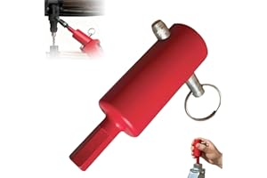 EZ-Crank Trailer Jack Drill Adapter - Heavy Duty Power Drill Crank Handle for 1" Handle Studs, Faster Trailer Jack Operation 