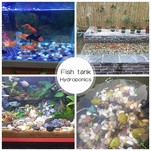 1 OUPENG+Aquarium+Gravel+River+Rock