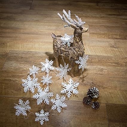 Amazon Com Winter Wonderland Snowflakes Garland Party Decorations